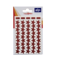 Self-Adhesive Red Star Stickers Pack of 135