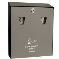 Ash Bin 3.1L Wall Mounted Black/Grey