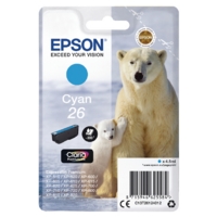 Epson T2612 Ink 300 Pages Cyan