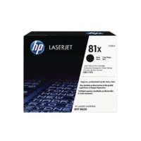 HP CF281X 81X Toner Cartridge Black High Capacity 25k Pages