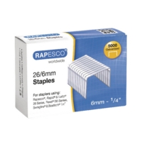 Rapesco 26/6mm Staples Box of 5,000