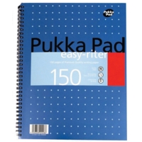 Pukka A4 Metallic Easy- Riter Notebook Pack of 3