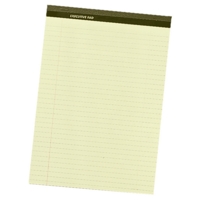 A4 Executive Ruled Stitched Memo Notepad Yellow Pack of 10