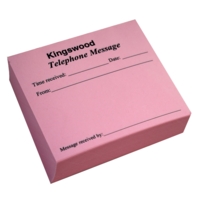KW Telephone Message Block Pad Yellow