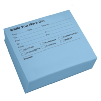 KW While You Were Out Block Pad Blue