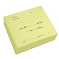 KW Receipt Cash Block Pad Yellow