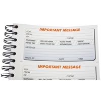Duplicate Telephone Message Book 400 Messages