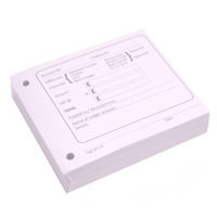 KW Cash Debit/Credit Block Pad Pink