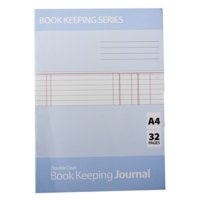 A4 Double Cash Column Analysis Book