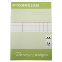 A4 Book Keeping 7 Column Analysis Book