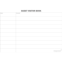 KW Guest Visitor Book