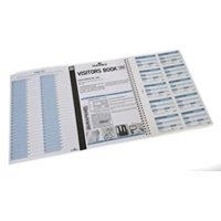 Durable Visitors Book 100 Refills
