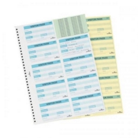 Visitor Pass Badge 300 Refill Inserts