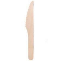 Wooden Cutlery Knives Pack of 100