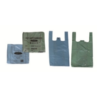 Jumbo Recycled Carrier Bag 12" x18" x 24" Box of 1,000