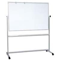 Mobile Whiteboard Magnetic D/Sided Tilt 1200 x 900mm