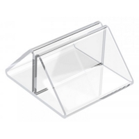 Acrylic Menu Literature Holder 75mm (W) x 40mm (H) x 90mm (D)