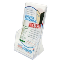 Desk Leaflet Dispenser Size DL (1/3rd A4)