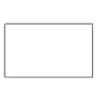 CT7 White Price Gun Labels Sleeve of 10,000