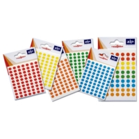 Circle White Labels 24mm Pack of 84