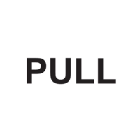 Pull Aluminium Look 100mm Circle Sign
