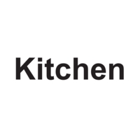 Kitchen 110mm x 220mm Self-Adhesive Sign