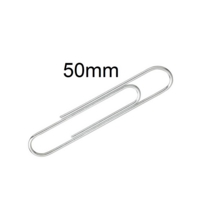 Giant 50mm Metal Paperclips Box of 100