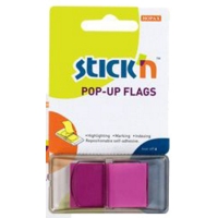 Pop-Up RepositionableTabs Index Tabs Purple Pack of 50
