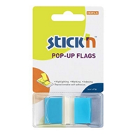 Pop-Up Repositionable Tabs, Index Tabs Blue Pack of 50