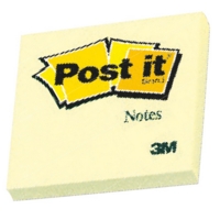 Post-It Notes Original Yellow 76mm x 76mm Pack of 12