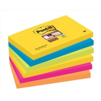 Post-it Super Sticky Rio 76mm 127mm Notes Pack of 6