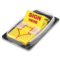 Post-It Index Sign Here Tabs Pack of 50