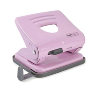 Rapesco 825 Metal 2-Hole 25 Sheets Pink Hole Punch