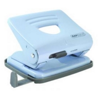 Rapesco 825 Metal 2-Hole 25 Sheets Blue Hole Punch