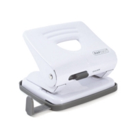 Rapesco 825 Metal 2-Hole 25 Sheets White Hole Punch