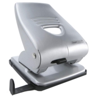 Rapesco 835 Metal 2-Hole 40 Sheets Silver Hole Punch