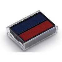 Trodat Replacement Ink Pad for Stamp 4850 Blue.Red Pk2