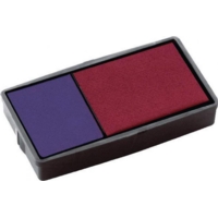 Trodat Replacement Ink Pad for Stamp 4912/4952 Red/BluePk2