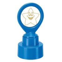 Motivational Reward Star Face Stamp