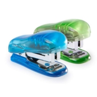 Rapesco Transparent Coloured Bug 12 Sheet Stapler SINGLE