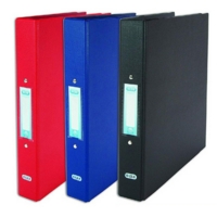 Elba A4 Portrait 2-Ring Binder Red Box of 10