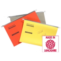 Regular Suspension Foolscap Manilla Files Yellow Box of 50