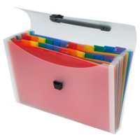A4+ Rainbow Expanding 26 Part Carry File