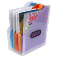 A4 Rainbow Desktop Portrait Expanding Folder