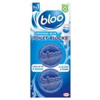 Bloo Lu Original Blue Toilet Blocks Pack of 2