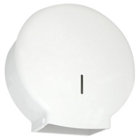 Mini Jumbo Toilet Roll Dispenser White