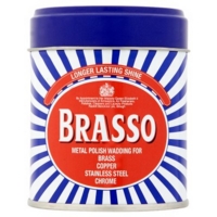 Brasso Metal Polish Wadding 75g Tin