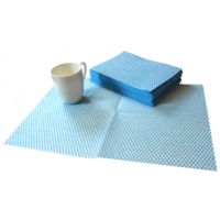 All Purpose Cleaning Cloths 30cm x 38cm Blue Pack of 50