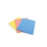 Sponge Cloths Assorted Colours Pack of 10