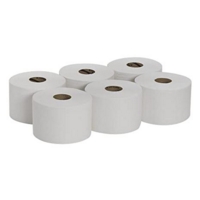 Embossed Centrefeed Rolls White Pack of 6